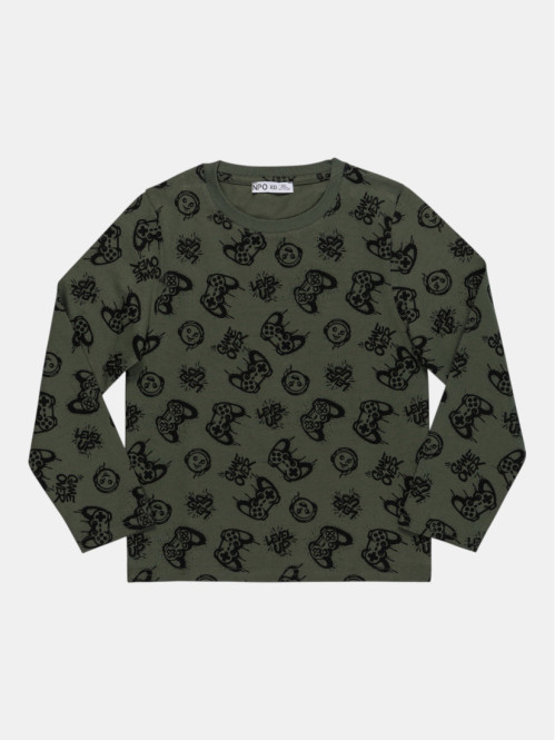 Pyjama motif jeux vidéos...