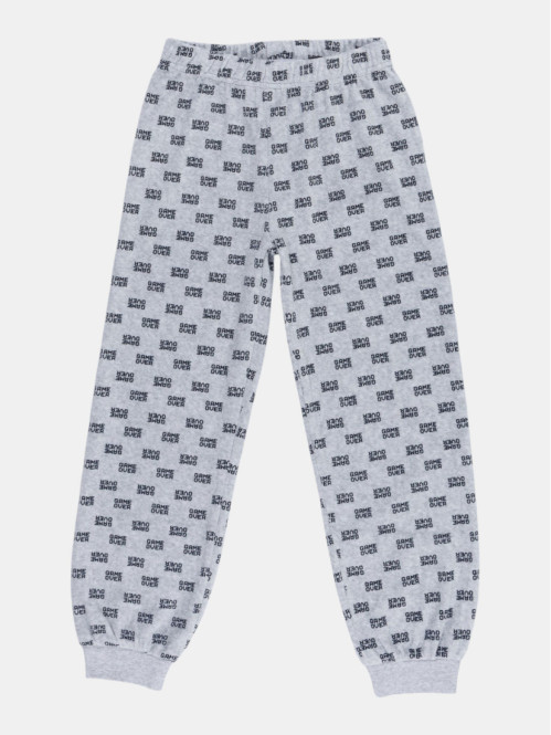 Pyjama velours game over...