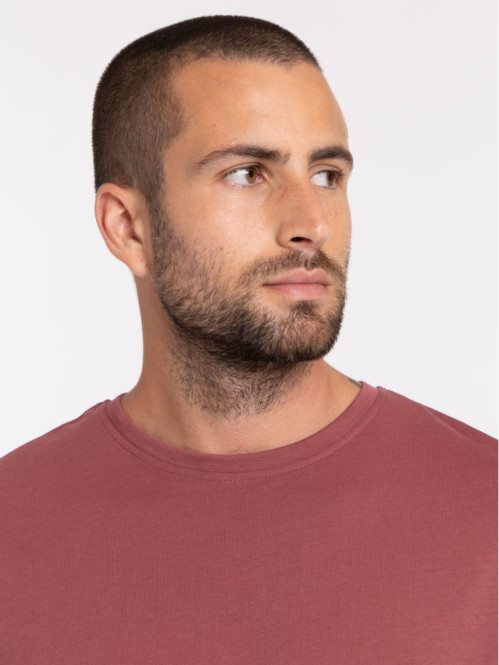T-shirt basique uni 100% coton homme T-shirt basique uni 100% coton homme