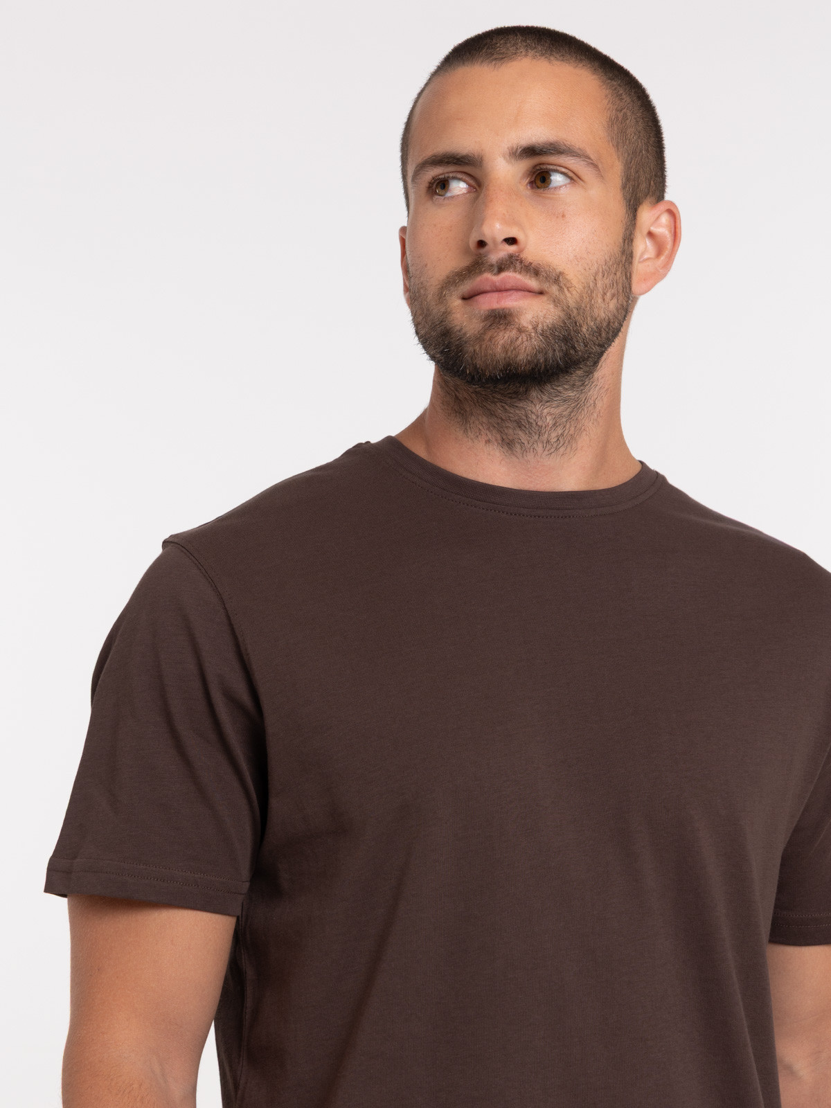 Tee-shirt basique col rond homme