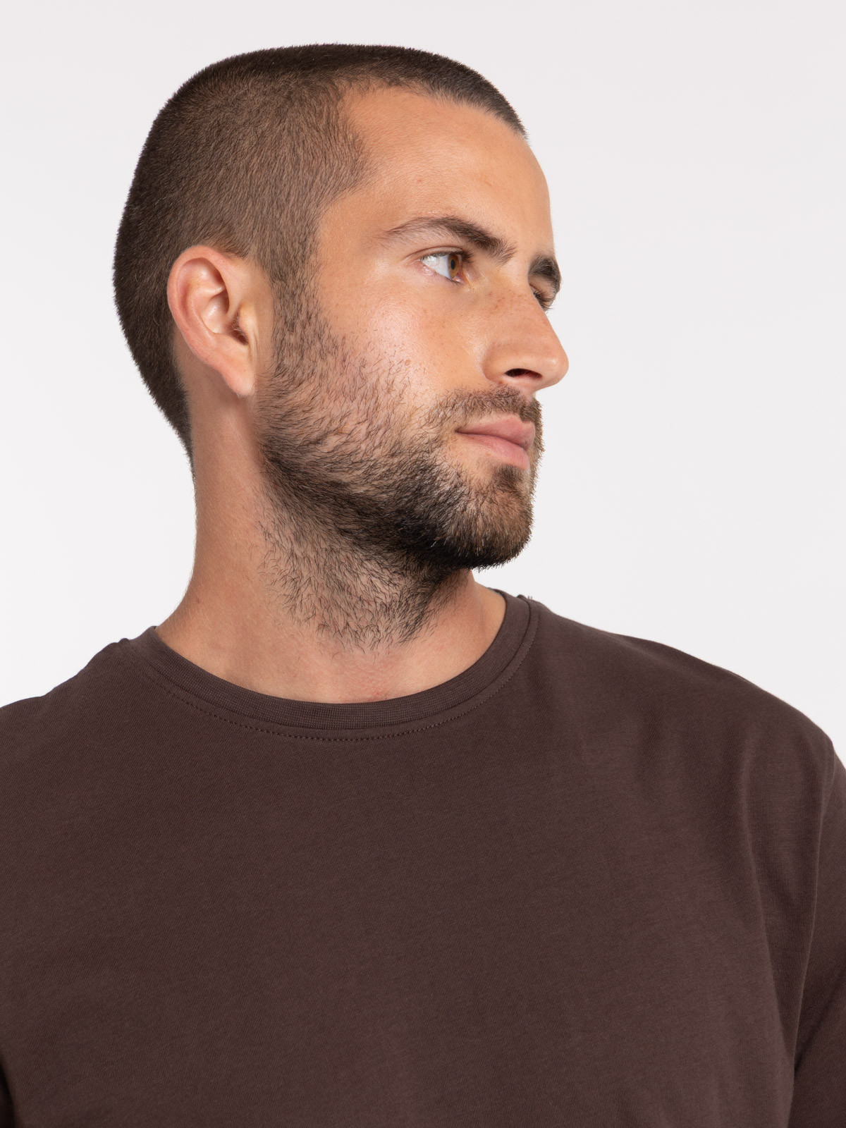 Tee-shirt basique col rond homme