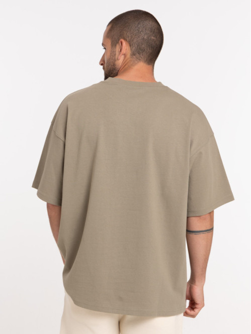 T-shirt oversize vert sauge...
