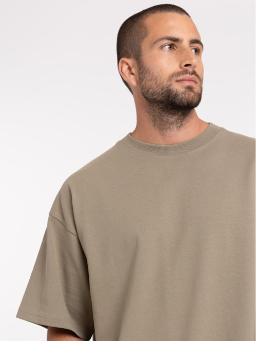 T-shirt oversize vert sauge...