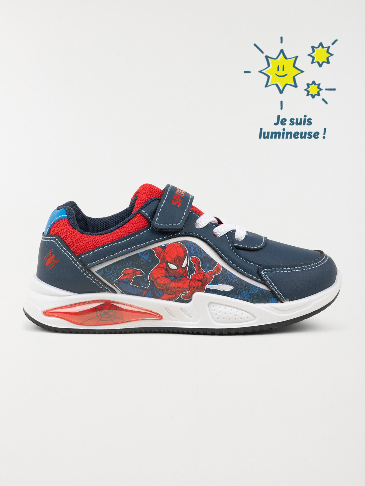 Basket Spiderman garçon (24-30)