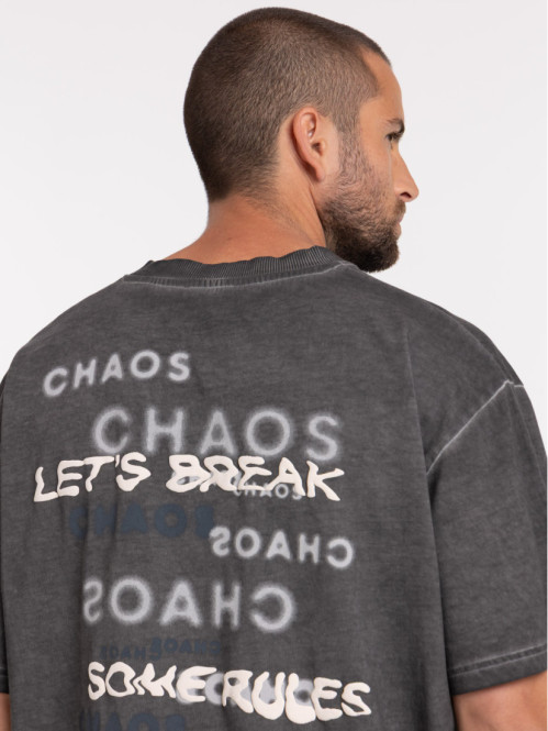 T-shirt message dos et...