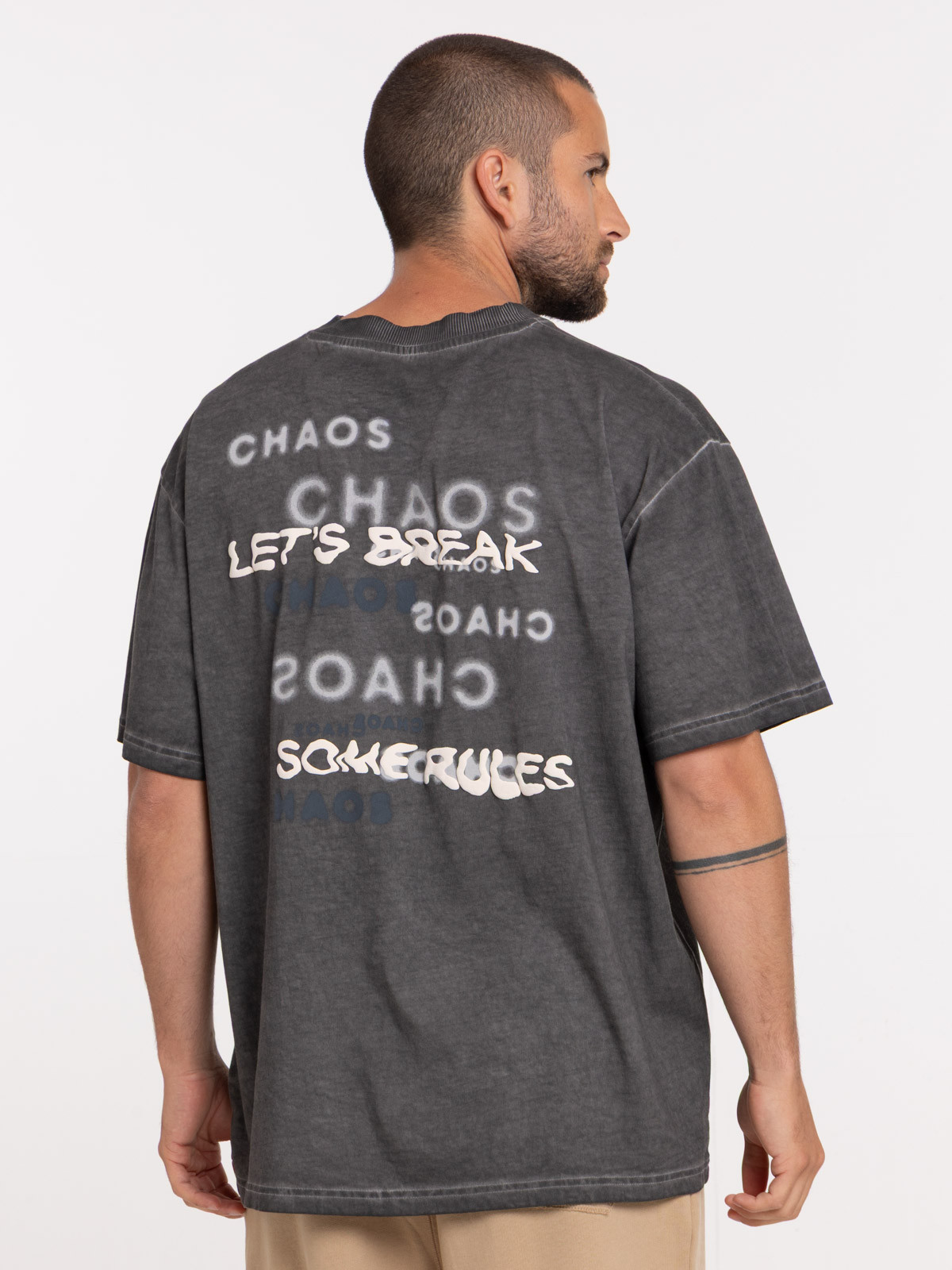 T-shirt message dos et devant homme T-shirt message dos et devant homme