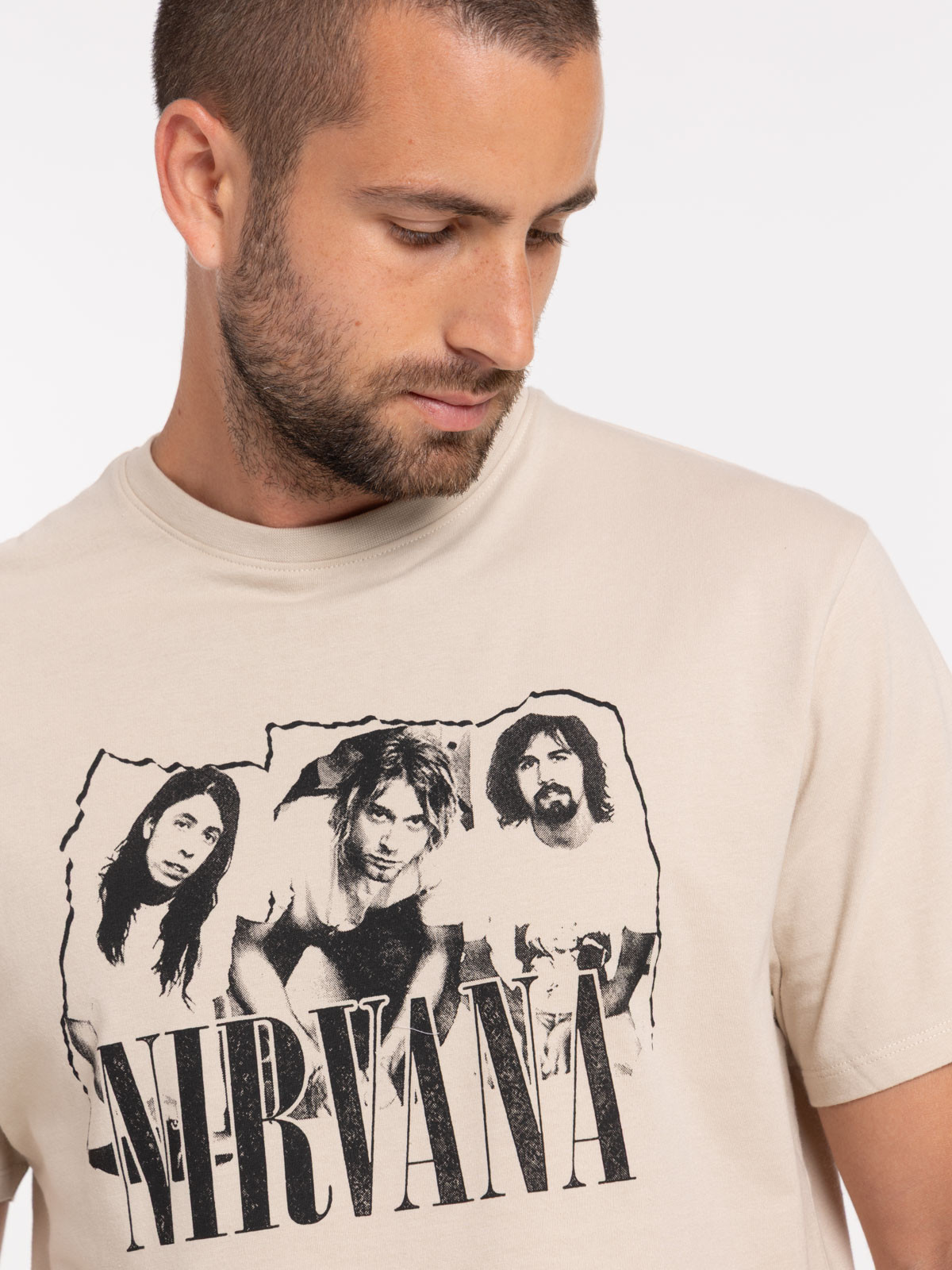 T-shirt imprimé NIRVANA homme T-shirt imprimé NIRVANA homme