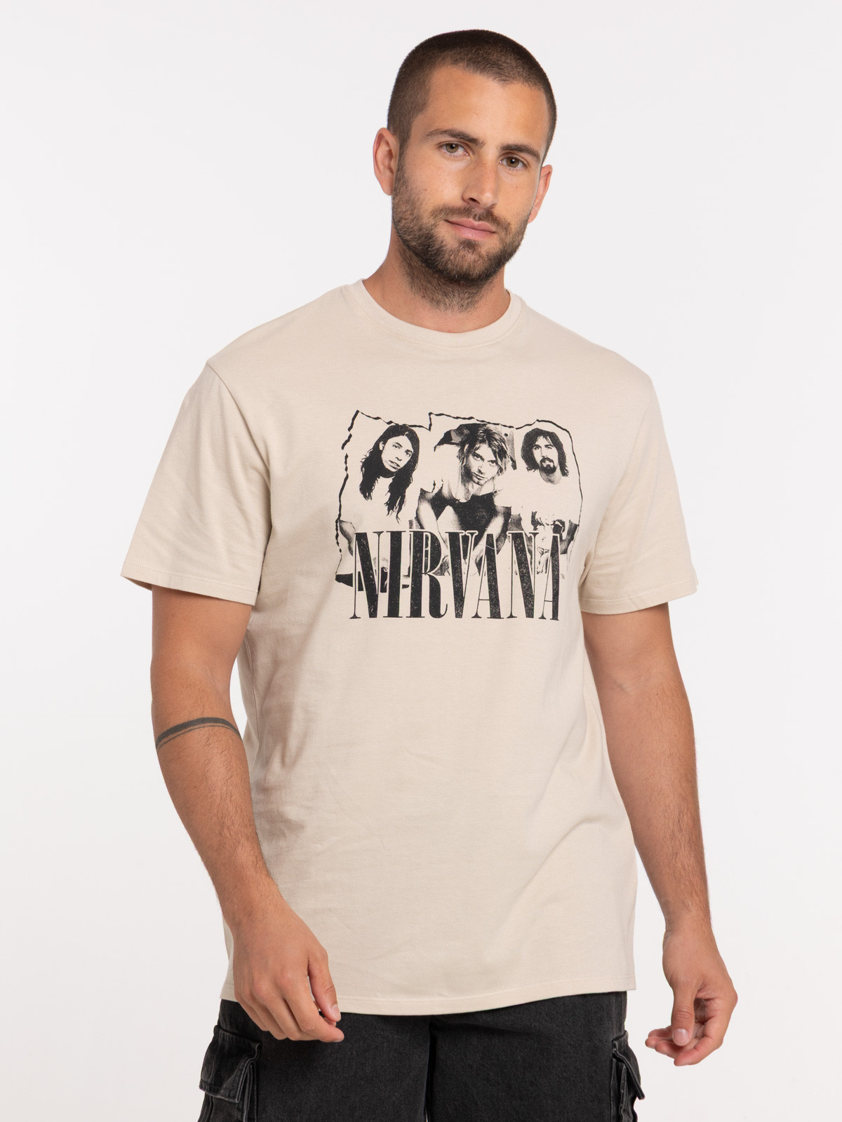 T-shirt imprimé NIRVANA homme T-shirt imprimé NIRVANA homme