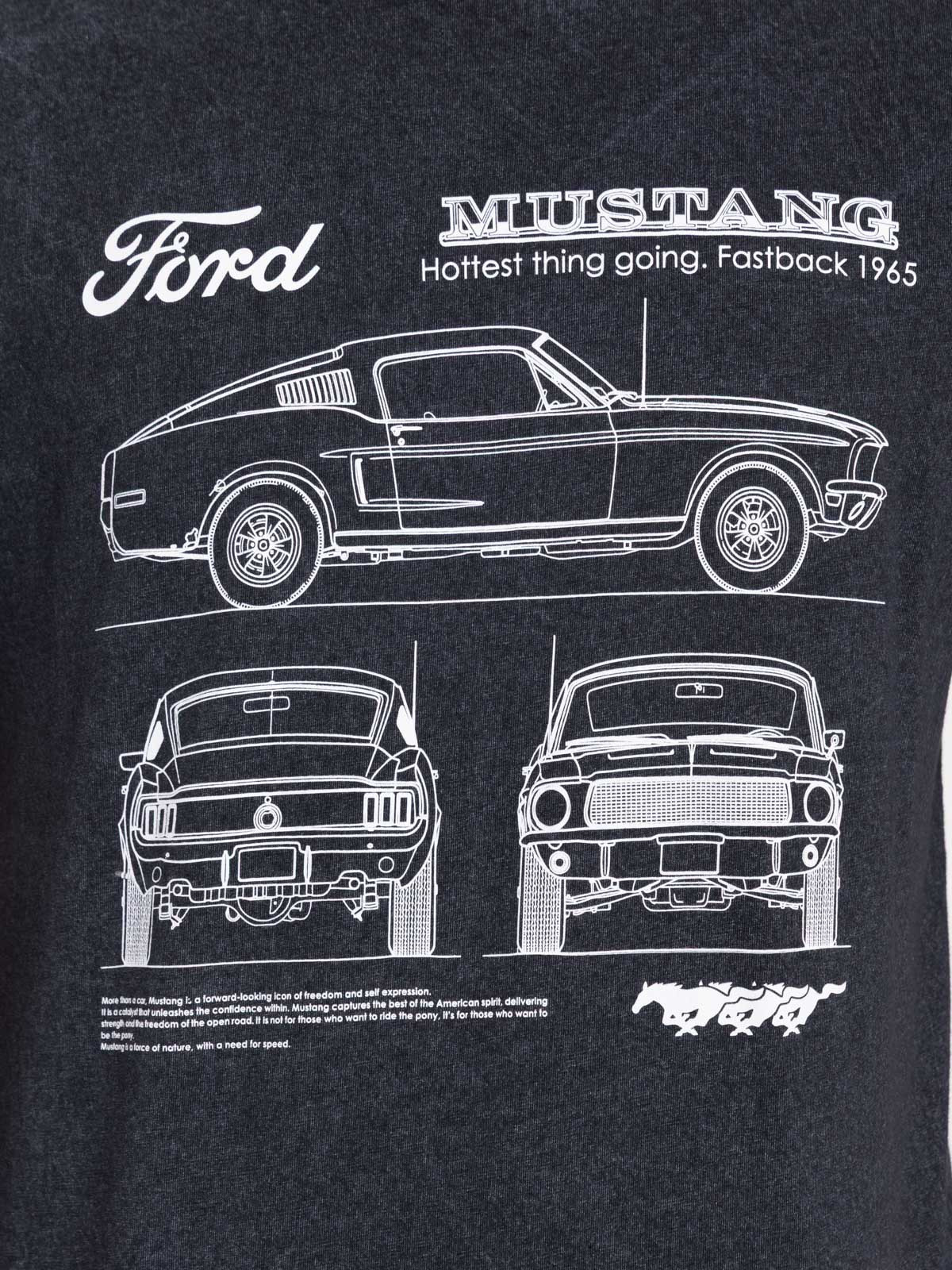 T-shirt gris Ford Mustang homme T-shirt gris Ford Mustang homme