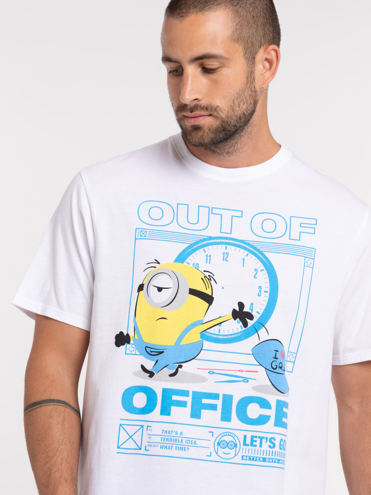 T-shirt imprimé MINIONS homme