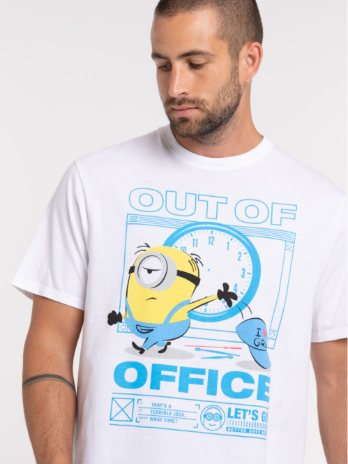 T-shirt imprimé MINIONS homme