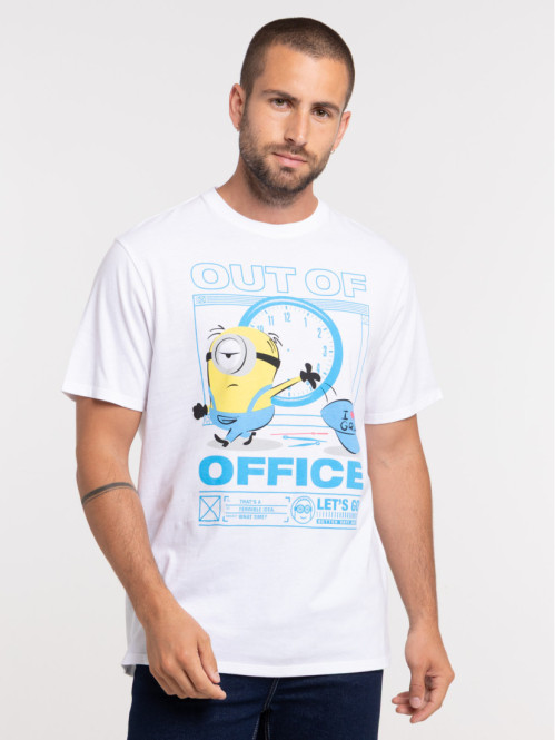 T-shirt imprimé MINIONS homme