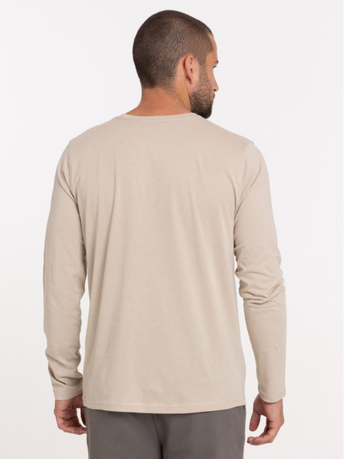 T-shirt uni col rond 100 %...