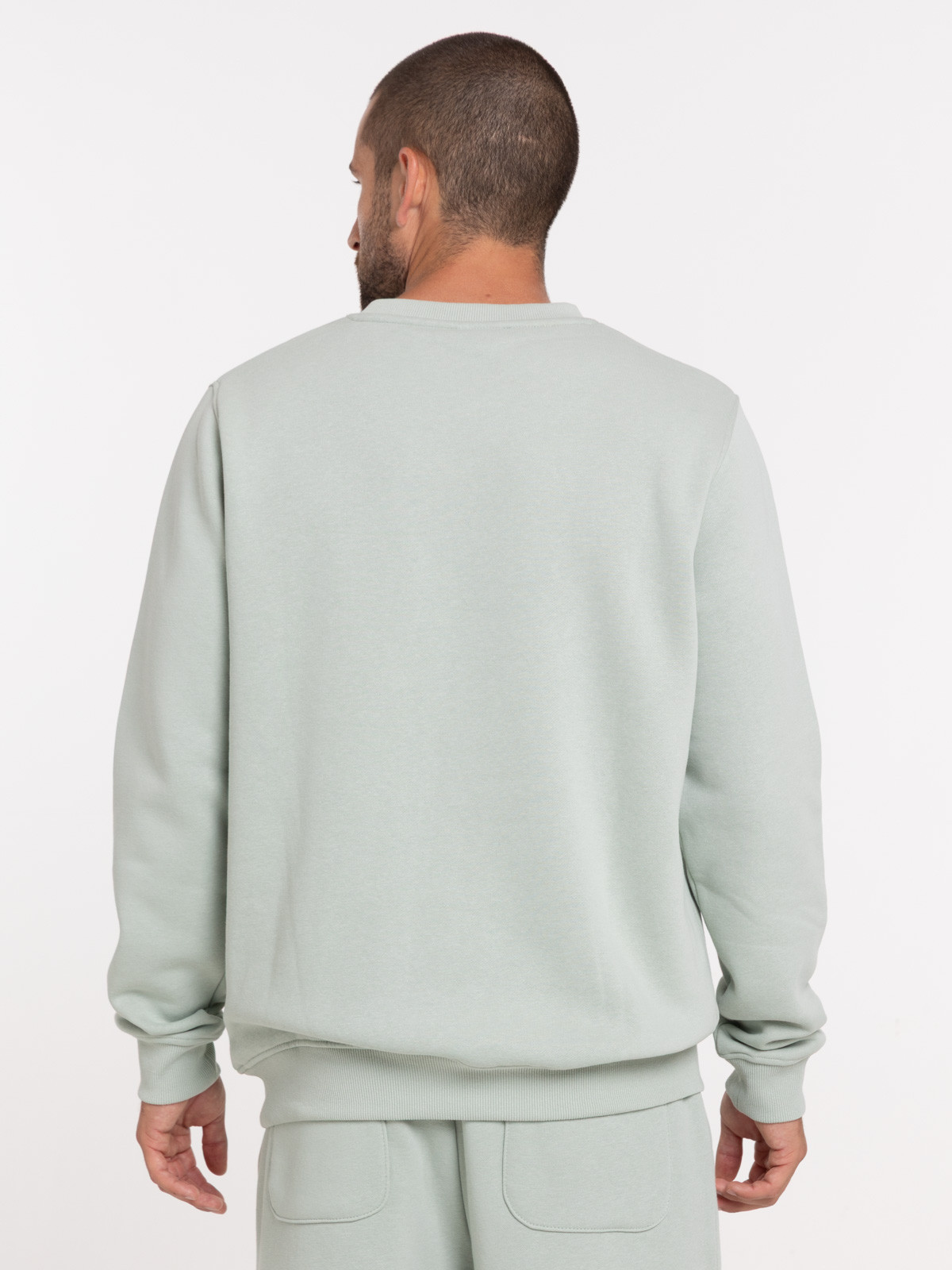 Sweat uni imprimé poitrine homme Sweat uni imprimé poitrine homme