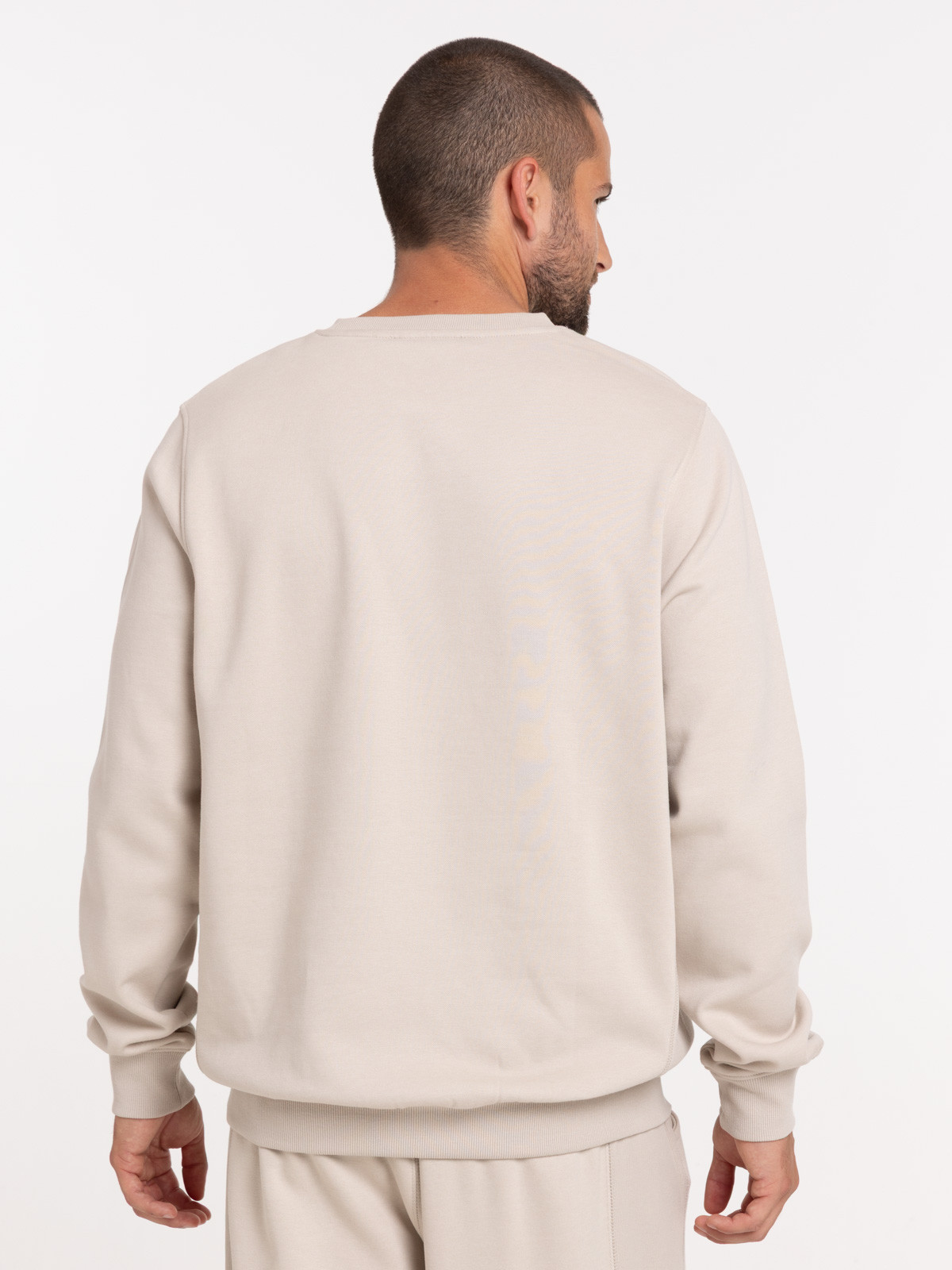 Sweat col rond imprimé poitrine homme Sweat col rond imprimé poitrine homme