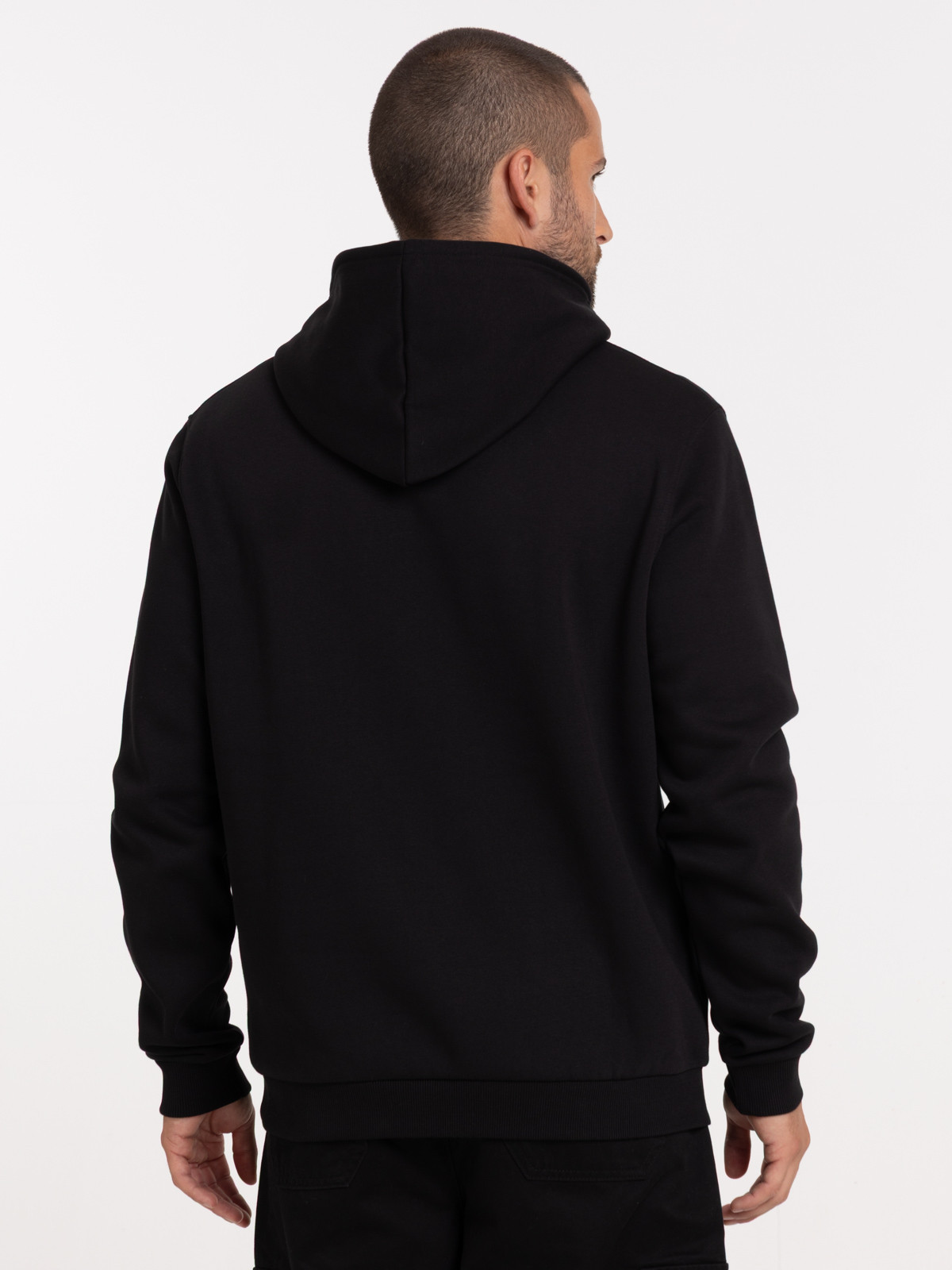 Sweat à capuche noir ACDC homme