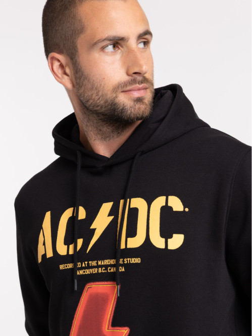 Sweat à capuche noir ACDC...