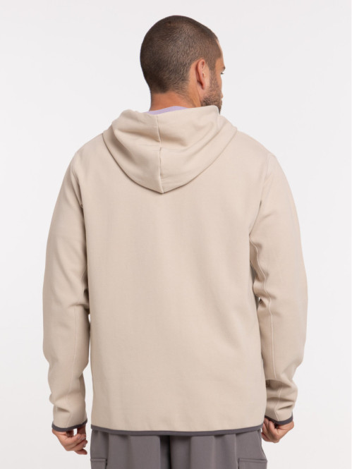 Sweat zippé capuche homme