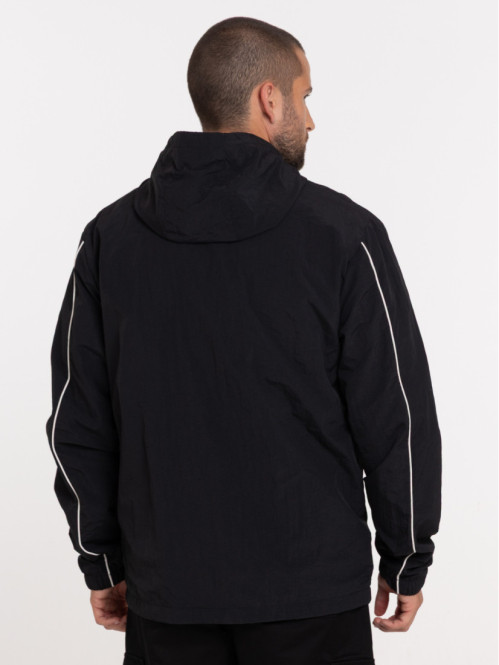 Sweat à capuche zippé noir...