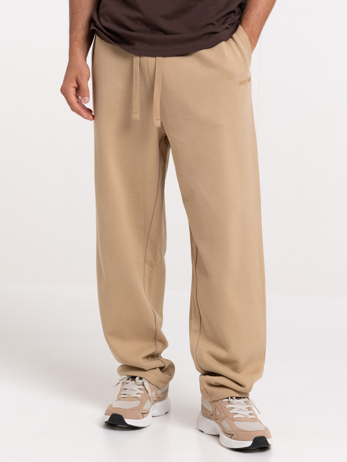 Pantalon de jogging camel clair homme Pantalon de jogging camel clair homme