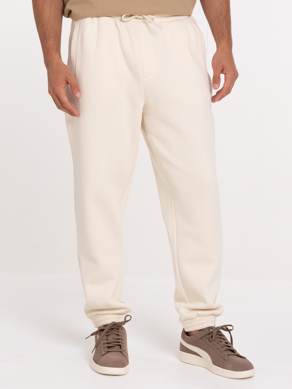 Pantalon de jogging uni ficelle homme Pantalon de jogging uni ficelle homme