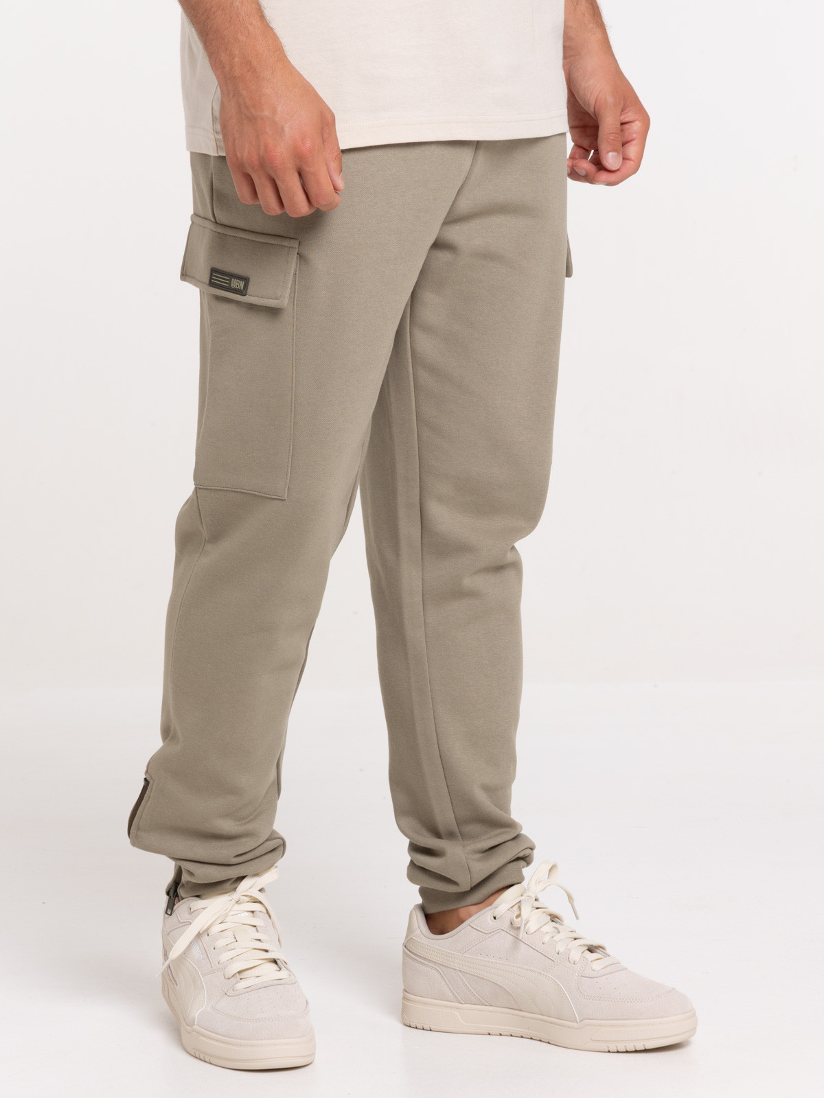 Pantalon de jogging vert sauge homme Pantalon de jogging vert sauge homme
