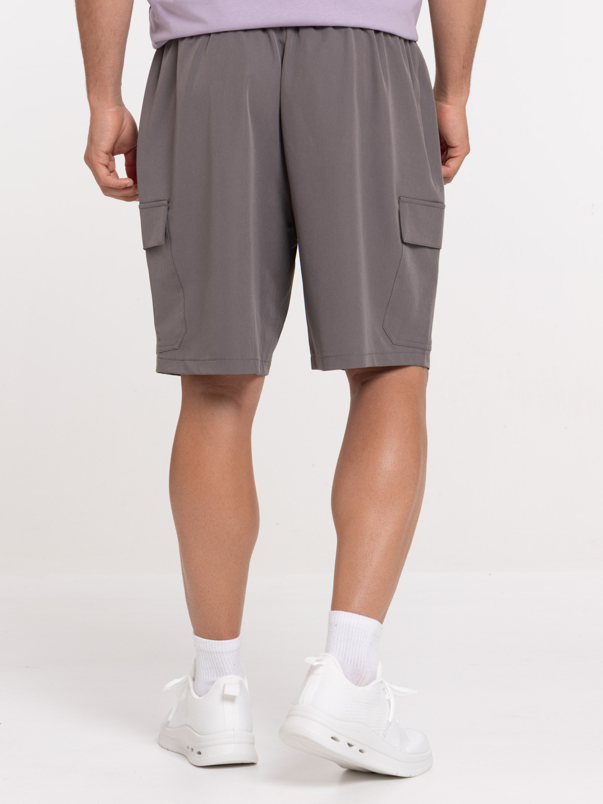 Short cargo coloris granit homme Short cargo coloris granit homme
