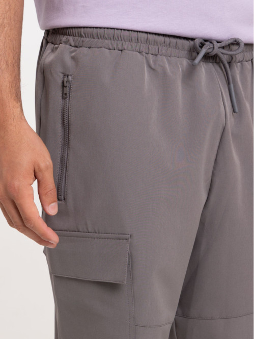 Short cargo coloris granit...