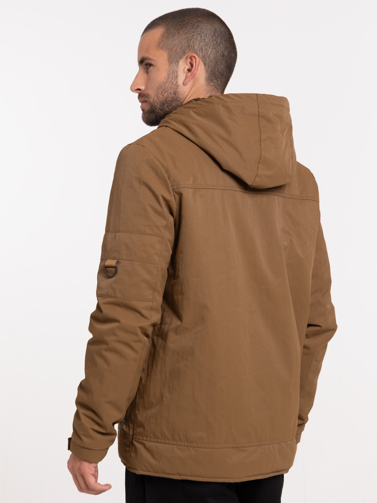 Blouson à capuche col montant homme Blouson à capuche col montant homme