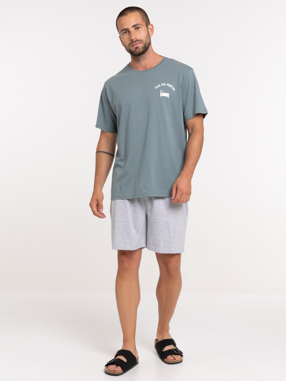 Pyjama court pas du matin homme