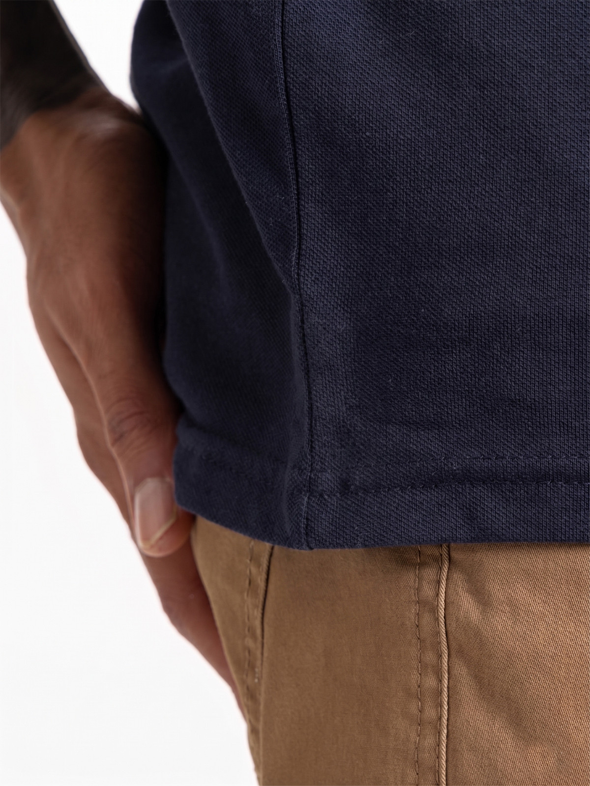 Polo marine 100% coton homme Polo marine 100% coton homme