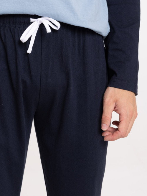 Pyjama homme tricolore