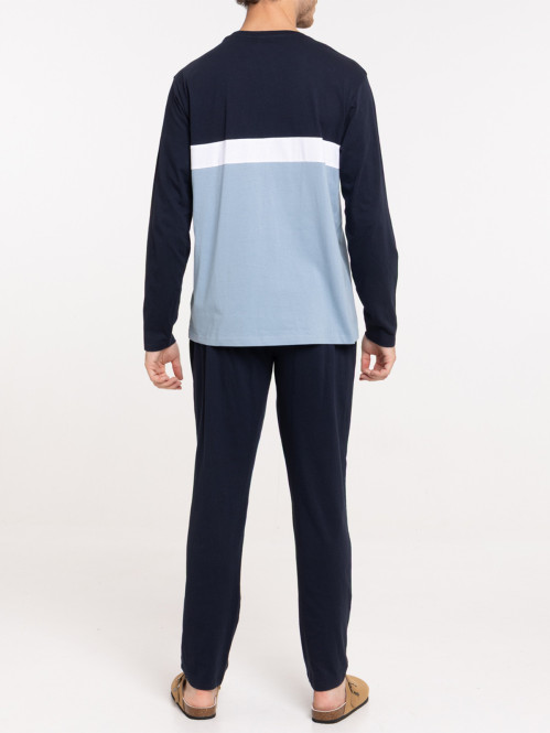Pyjama homme tricolore