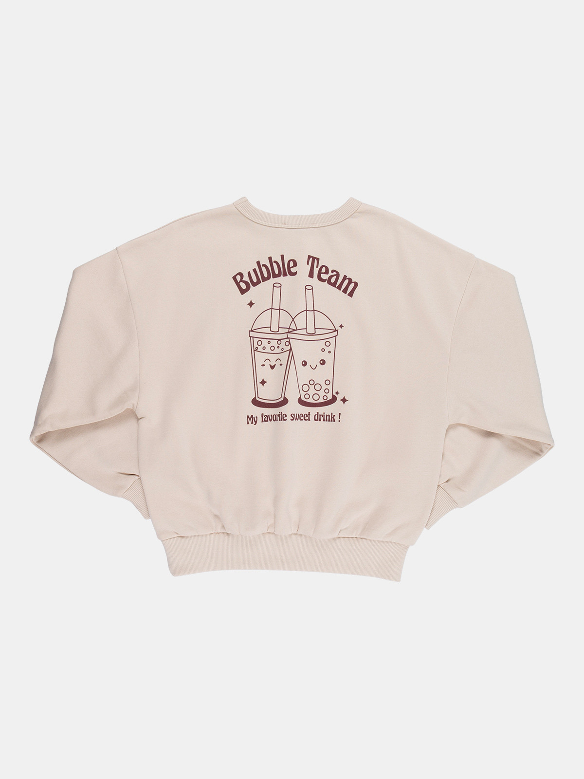 Sweat motif bubble team fille (XXS-M) Sweat motif bubble team fille (XXS-M)