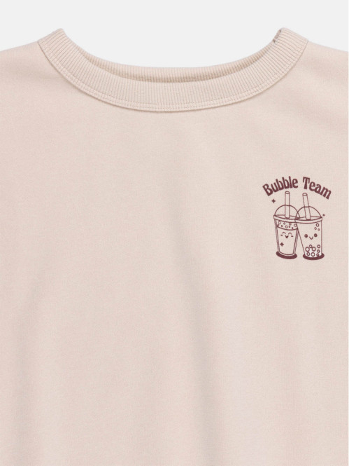 Sweat motif bubble team...