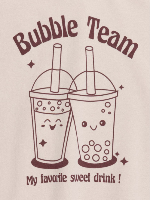 Sweat motif bubble team...