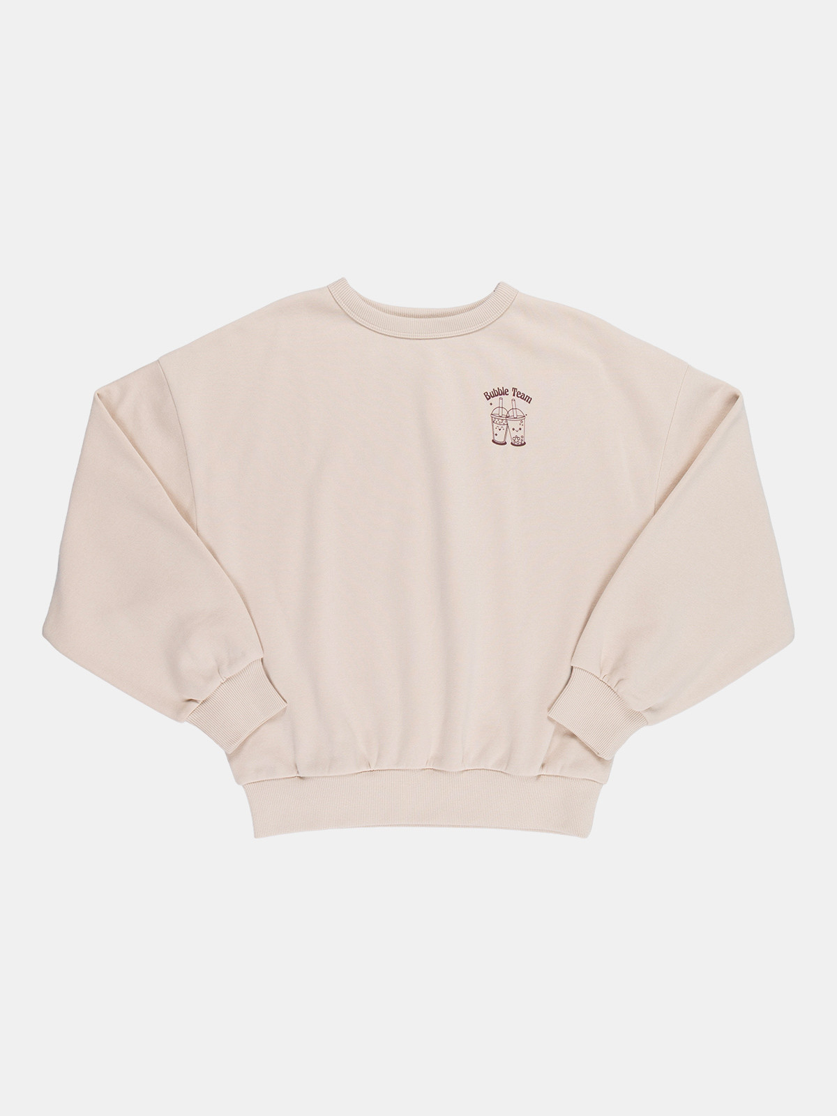 Sweat motif bubble team fille (XXS-M) Sweat motif bubble team fille (XXS-M)