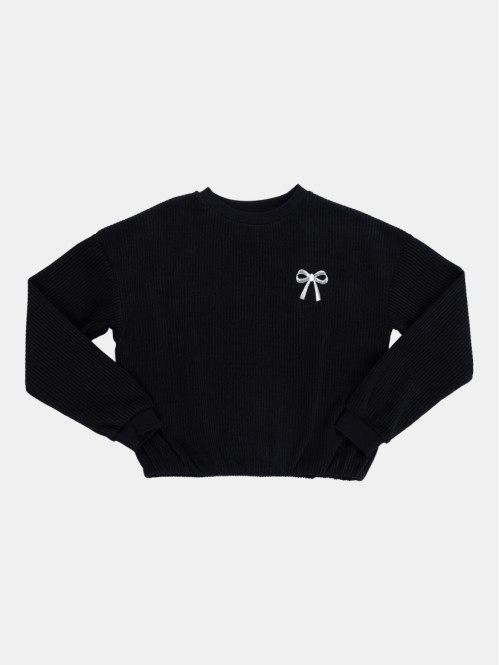 Sweat velours noeud fille...