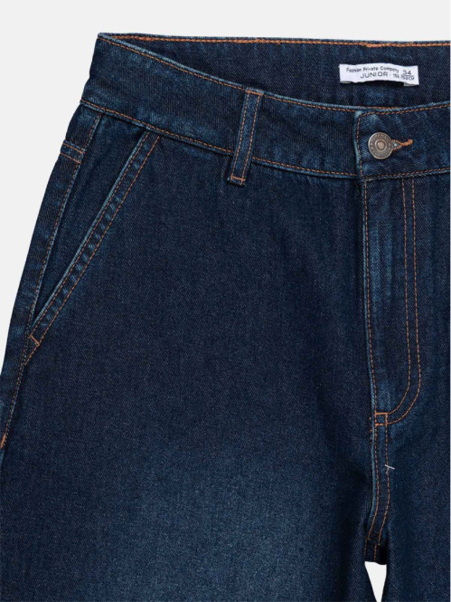 Jean barrel brut fille (XXS-M)