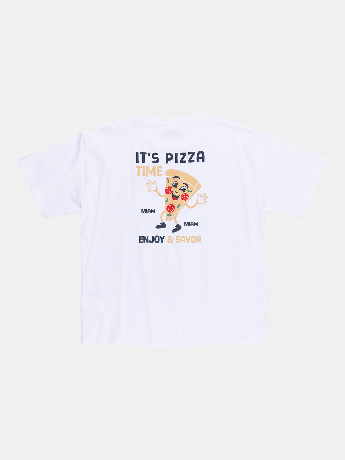 T-shirt motif pizza garçon (3-12A) T-shirt motif pizza garçon (3-12A)