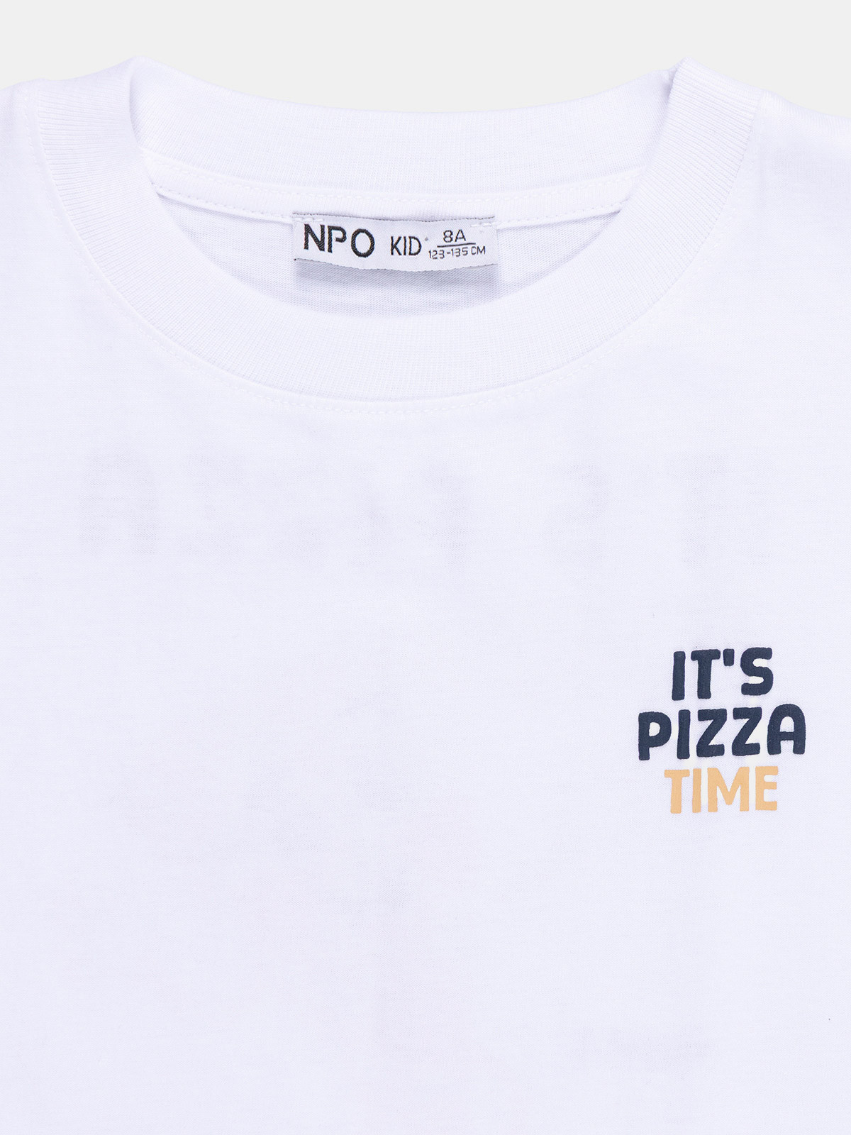 T-shirt motif pizza garçon (3-12A) T-shirt motif pizza garçon (3-12A)