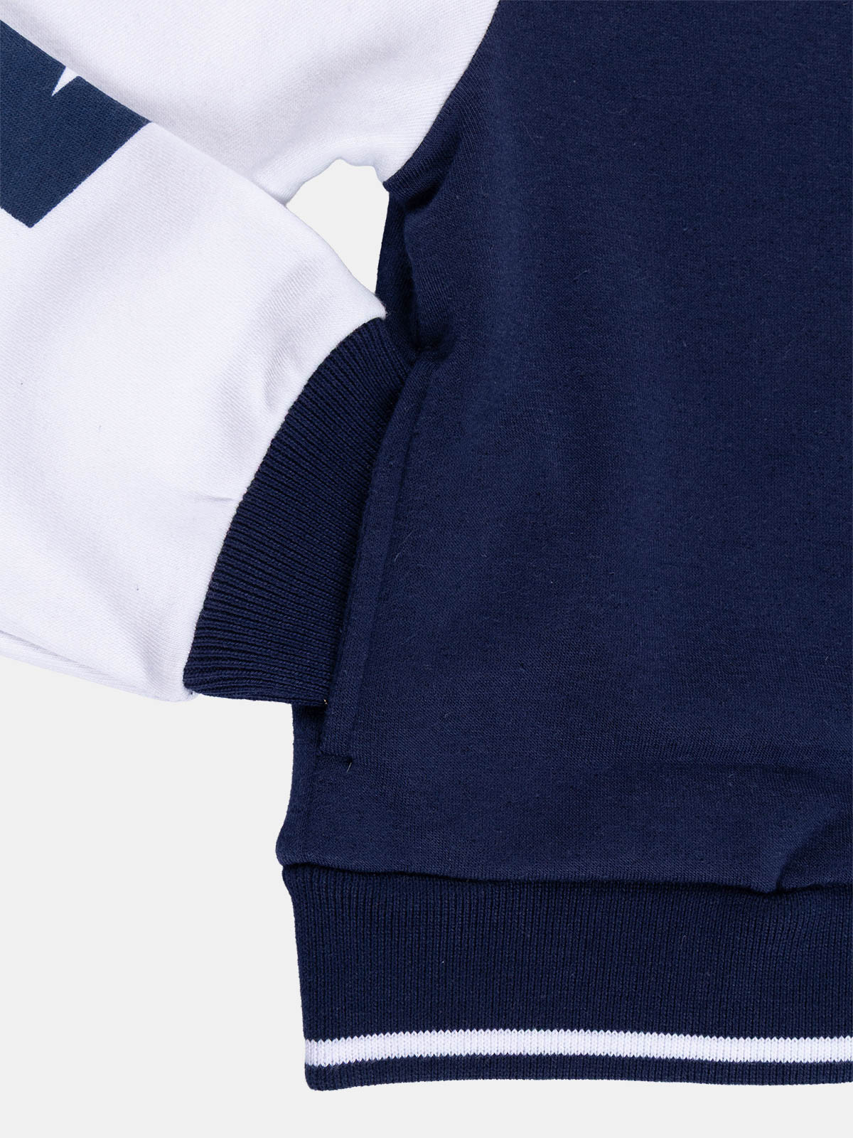 Sweat teddy bicolore garçon (3-12A)