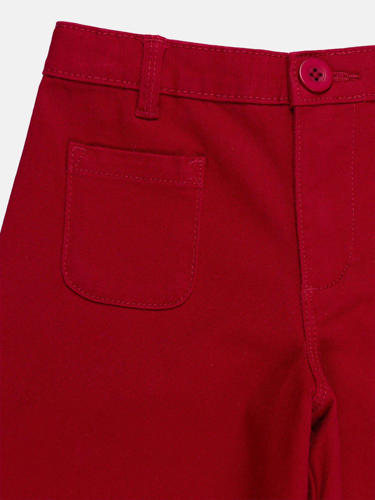 Pantalon large burgundy fille (3-12A) Pantalon large burgundy fille (3-12A)
