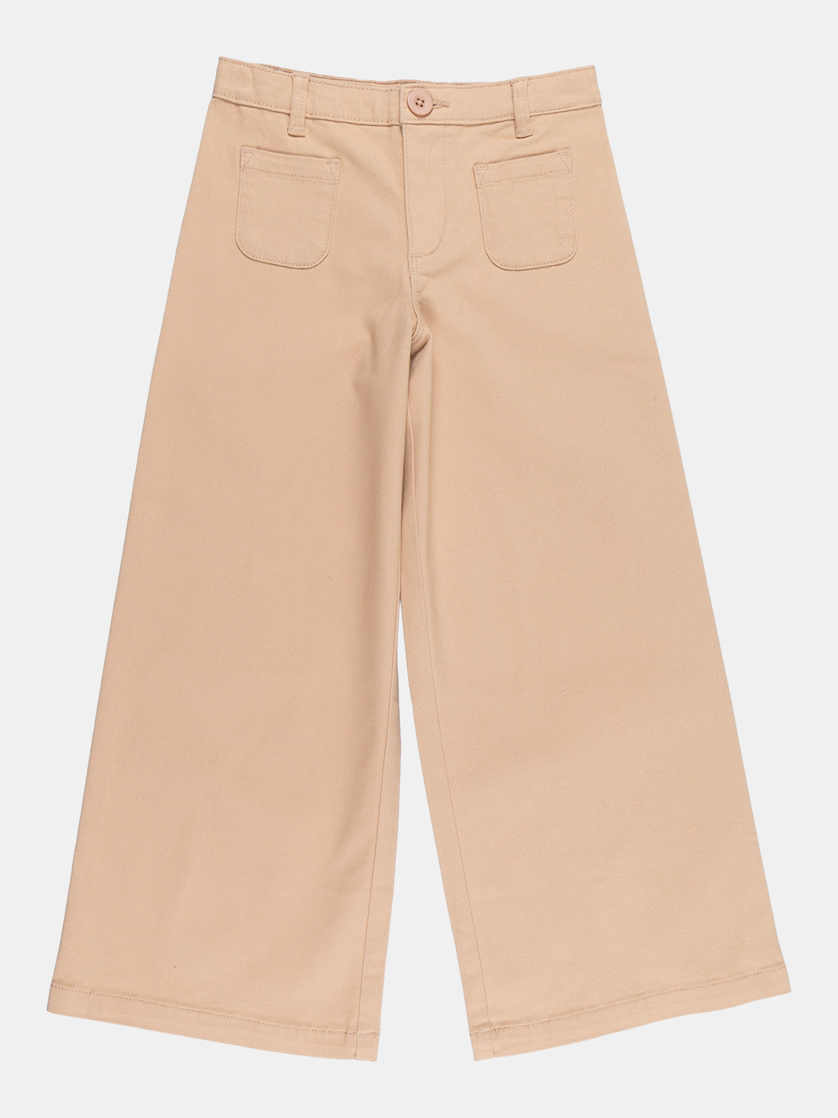 Pantalon large 2 poches fille (3-12A) Pantalon large 2 poches fille (3-12A)