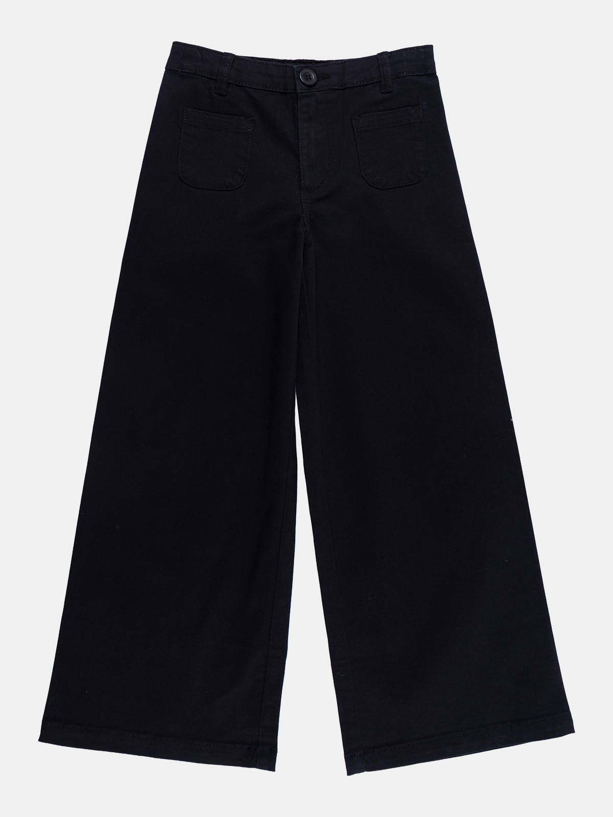 Pantalon large noir fille (3-12A) Pantalon large noir fille (3-12A)