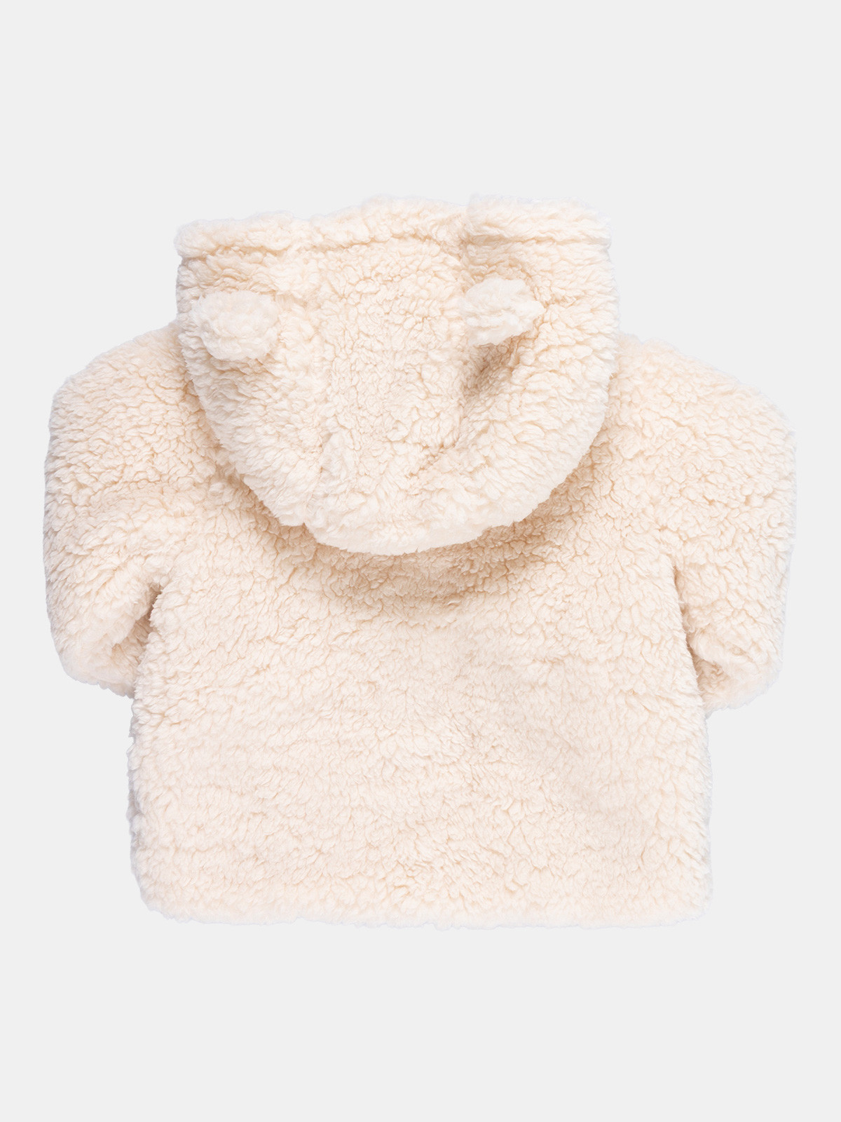 Manteau sherpa à capuche fille (3-36M)