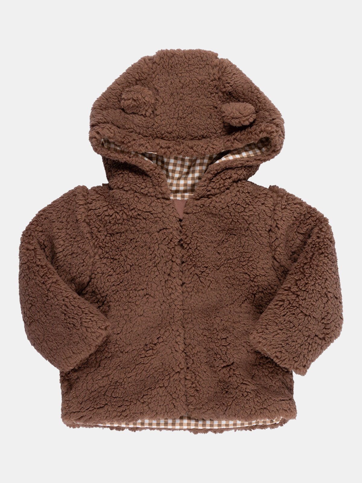 Manteau sherpa à capuche garçon (3-36M) Manteau sherpa à capuche garçon (3-36M)