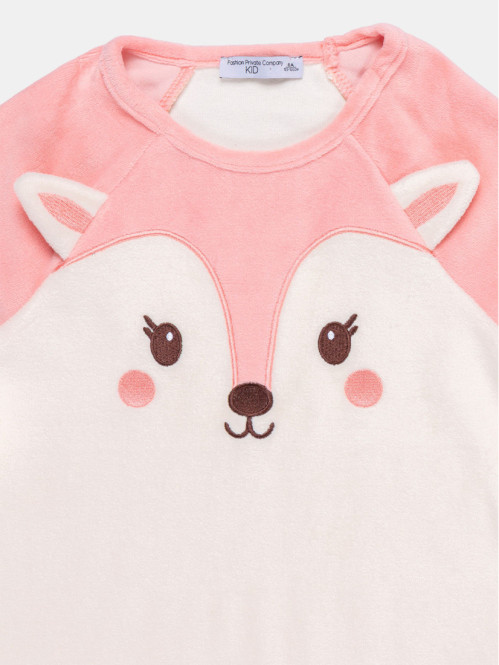 Pyjama renard en velours...