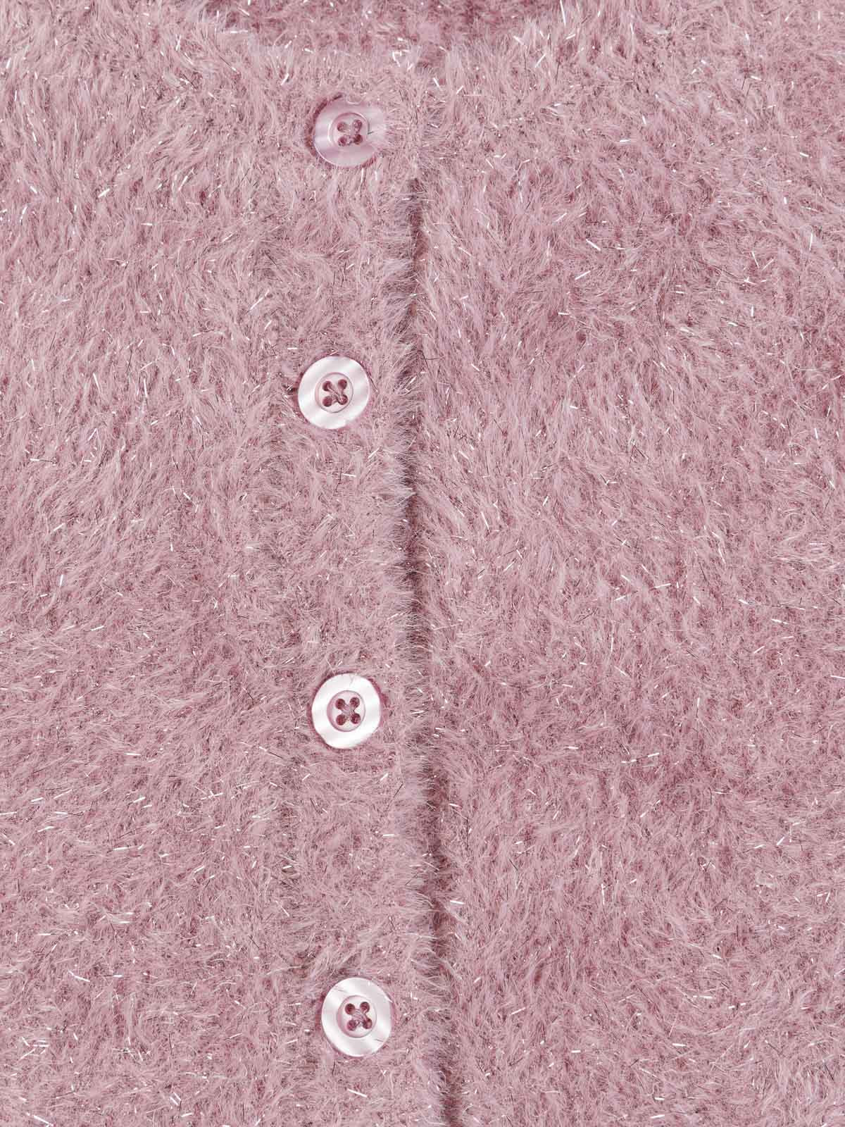 Gilet quartz rose fille (3-12A) Gilet quartz rose fille (3-12A)