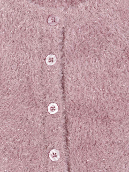 Gilet quartz rose fille...